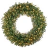 National Tree Company 42 In. Norwood Fir Artificial Wreath With Clear Lights-NF-42WLO-1 300182910 -Christmas Decoration Store national tree company 42 in. norwood fir artificial wreath with clear lights nf 42wlo 1