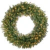 National Tree Company 48 In. Norwood Fir Artificial Wreath With 200 Clear Lights-NF-48WLO 205982350 -Christmas Decoration Store national tree company 48 in. norwood fir artificial wreath with 200 clear lights nf 48w