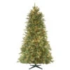 National Tree Company 5 Ft. PowerConnect Tiffany Fir Artificial Christmas Slim Tree With Clear Lights-PETF4-304P-50MS 300443187 -Christmas Decoration Store national tree company 5 ft. powerconnect tiffany fir artificial christmas slim tree wit 21