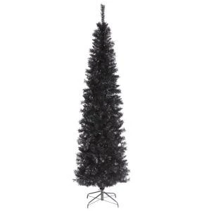 National Tree Company 6 ft. Black Tinsel Artificial Christmas Tree-TT33-704-60 300487957 National Tree Company 6 Ft. Black Tinsel Artificial Christmas Tree-TT33-704-60 300487957 -Christmas Decoration Store national tree company 6 ft. black tinsel artificial christmas tree tt33 704 60