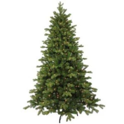 National Tree Company 7-1/2 Ft. Feel Real Chatham Spruce Hinged Artificial Christmas Tree With 650 Clear Lights-PECT1-307-75 207183240