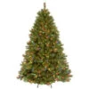 National Tree Company 7-1/2 Ft. Winchester Pine Hinged Artificial Christmas Tree With 500 Multicolor Lights-WCH7-301-75 207183340