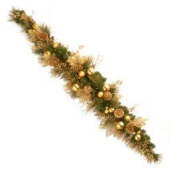 National Tree Company 72 In. Decorative Collection Elegance Swag With Clear Lights-DC13-109L-6S 300487150
