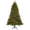 National Tree Company 7.5 Ft. Cashmere Cone And Berry Decorated Artificial Christmas Tree With 550 Clear Lights-CCB19-75LO 205146866 -Christmas Decoration Store national tree company 75 ft. cashmere cone and berry decorated artificial christmas tre