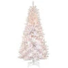National Tree Company 7.5 Ft. Dunhill White Iridescent Artificial Christmas Slim Fir Tree With Clear Lights-DUWI1-302-75 300443180 -Christmas Decoration Store national tree company 75 ft. dunhill white iridescent artificial christmas slim fir tre