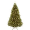 National Tree Company 7.5 Ft. PowerConnect Kingswood Fir Artificial Christmas Tree With Dual Color LED Lights-KW7-D53-75 207183192