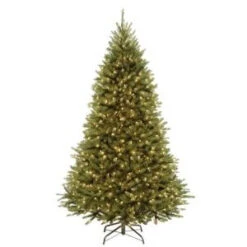 National Tree Company 7.5 Ft. PowerConnect Kingswood Fir Artificial Christmas Tree With Dual Color LED Lights-KW7-D53-75 207183192