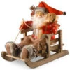 National Tree Company 7.8 In. Santa In Sleigh-RAC-SS1204S-1 300487318 -Christmas Decoration Store national tree company 78 in. santa in sleigh rac ss1204s 1