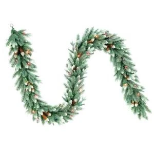 National Tree Company 9 ft. Copenhagen Blue Spruce Artificial Garland with Pinecones and 50 Multi-Color Lights-PECG3-301-9B 206084836 National Tree Company 9 Ft. Copenhagen Blue Spruce Artificial Garland With Pinecones And 50 Multi-Color Lights-PECG3-301-9B 206084836 -Christmas Decoration Store national tree company 9 ft. copenhagen blue spruce artificial garland with pinecones an 7