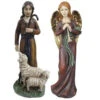 National Tree Company Angel And Shepherd Figures Set-BG-18529DE 205577213 -Christmas Decoration Store national tree company angel and shepherd figures set bg 18529de