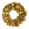 National Tree Company Decorative Collection Elegance Spruce 24 In. Artificial Wreath With Battery Operated Warm White LED Lights-DC13-109-24W/B 300182768 -Christmas Decoration Store national tree company decorative collection elegance spruce 24 in. artificial wreath wi
