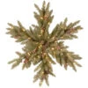 National Tree Company Dunhill Fir Snowy 32 In. Artificial Snowflake With Battery Operated Warm White LED Lights-DUF3-300L-32SB1 300154671 -Christmas Decoration Store national tree company dunhill fir snowy 32 in. artificial snowflake with battery operat
