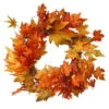 National Tree Company Harvest Accessories 24 In. Artificial Wreath With Maples-RAHV-SW060135A 207123482