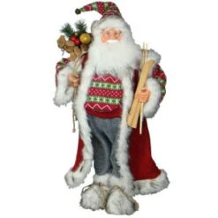 National Tree Company Plush Collection 26 In. Comfy Santa-TP-FS142631R 205580567