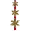 National Tree Company Pre-Lit Glittery Bristle Pine Triple 77 In. Artificial Snowflake Door Hang-GB1-300LT-18S-B 300154658 -Christmas Decoration Store national tree company pre lit glittery bristle pine triple 77 in. artificial snowflake
