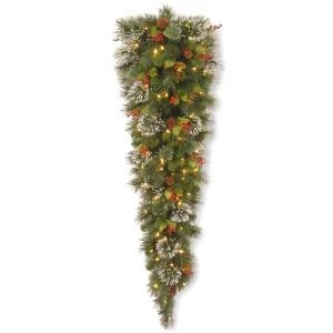 National Tree Company Wintry Pine 60 in. Teardrop with Clear Lights-WP1-306-5-1 300441259 National Tree Company Wintry Pine 60 In. Teardrop With Clear Lights-WP1-306-5-1 300441259 -Christmas Decoration Store national tree company wintry pine 60 in. teardrop with clear lights wp1 306 5 1