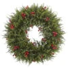 Nearly Natural 20 In. Cedar Berry Artificial Wreath-4891 206733621