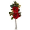 Nearly Natural 34 In. Holiday Magnolia Arrangement-1417 206725740 -Christmas Decoration Store nearly natural 34 in. holiday magnolia arrangement 1417