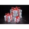 Novolink 10 In. 66 White LED Decorative Gift Box Set (3-Count)-AS-PK3 206455921 -Christmas Decoration Store novolink 10 in. 66 white led decorative gift box set 3 count as pk3