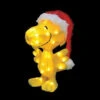 Peanuts 18 In. LED Woodstock In Santa Hat-90231_THD 206954001