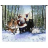 Pure Country Weavers 25.5 In. X 31 In. Santa In The Forest Jacquard Woven Wall Hanging-2395-WH 206814752 -Christmas Decoration Store pure country weavers 255 in x 31 in. santa in the forest jacquard woven wall hanging 23