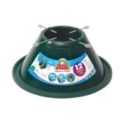 Quick Stands Series Poly Christmas Tree Stand For Trees Up To 12 Ft.-1504-1 203105937