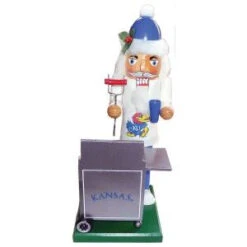 Santa's Workshop 12 In. Kansas Jayhawk Tailgating Nutcracker-KSJ060 206174477