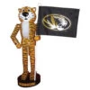 Santa's Workshop 12 In. Missouri Mascot Nutcracker With Flag-MOT092 207149240 -Christmas Decoration Store santa39s workshop 12 in. missouri mascot nutcracker with flag mot092