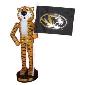 Santa's Workshop 12 in. Missouri Mascot Nutcracker with Flag-MOT092 207149240 Santa's Workshop 12 In. Missouri Mascot Nutcracker With Flag-MOT092 207149240 -Christmas Decoration Store santa39s workshop 12 in. missouri mascot nutcracker with flag mot092