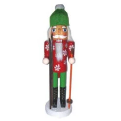 Santa's Workshop 14 In. Ski Bum Nutcracker With Skis-70918 207146894