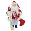 Santa's Workshop 15 In. OK Sooners Santa With Nutcracker-OKS080 207149265 -Christmas Decoration Store santa39s workshop 15 in. ok sooners santa with nutcracker oks080