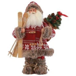 Santa's Workshop 15 In. Snowbound Santa With Tree-6940 207146735