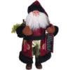 Santa's Workshop 15 In. Wine Santa With Wine List-7329 206456937 -Christmas Decoration Store santa39s workshop 15 in. wine santa with wine list 7329