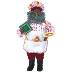 Santa's Workshop 18 In. African American Gingerbread Santa-9981 204266929