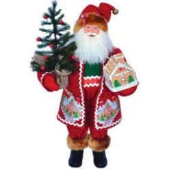Santa's Workshop 18 In. Gingerbread Santa-7560 204258798