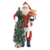 Santa's Workshop 48 In. Santa With Teddy Bear And Tree-7166 207146915 -Christmas Decoration Store santa39s workshop 48 in. santa with teddy bear and tree 7166