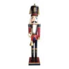 Santa's Workshop 60 In. Royal Bugler Nutcracker With Bugle-70910 207146888 -Christmas Decoration Store santa39s workshop 60 in. royal bugler nutcracker with bugle 70910