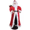 Santa's Workshop 60 In. Traditional Santa Musical And Animated With Gifts-7039 206456957 -Christmas Decoration Store santa39s workshop 60 in. traditional santa musical and animated with gifts 7039