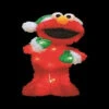 Sesame Street 18 In. Pre-Lit LED Elmo With Green Santa Hat And Mittens-90108_MP1 206955526 -Christmas Decoration Store sesame street 18 in. pre lit led elmo with green santa hat and mittens 90108 mp1