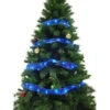 Starlite Creations 12 Ft. 36-LED Blue Ribbon Lights-RL33-B012-A 202371860 -Christmas Decoration Store starlite creations 12 ft. 36 led blue ribbon lights rl33 b012 a
