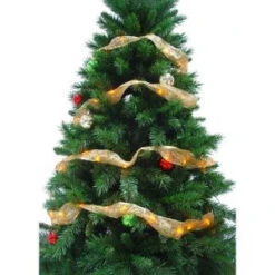 Starlite Creations 12 Ft. 36-LED Gold Ribbon Lights-RL34-Y012-A 202371862