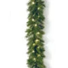 Winchester Pine 9 Ft. Garland With Clear Lights-WCH7-300-9A-1 300330630 -Christmas Decoration Store winchester pine 9 ft. garland with clear lights wch7 300 9a 1