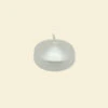 Zest Candle 1.75 In. Pearl White Floating Candles (Box Of 24)-CFZ-077 203362994 -Christmas Decoration Store zest candle 175 in. pearl white floating candles box of 24 cfz 077