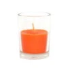 Zest Candle 2 In. Orange Round Glass Votive Candles (12-Box)-CVZ-019 203363158