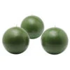 Zest Candle 3 In. Hunter Green Ball Candles (6-Box)-CBZ-022 203362771 -Christmas Decoration Store zest candle 3 in. hunter green ball candles 6 box cbz 022