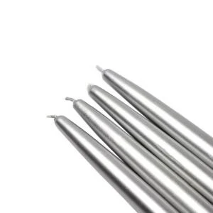 Zest Candle 6 in. Metallic Silver Taper Candles (12-Set)-CEZ-089 203362885 Zest Candle 6 In. Metallic Silver Taper Candles (12-Set)-CEZ-089 203362885 -Christmas Decoration Store zest candle 6 in. metallic silver taper candles 12 set cez 089